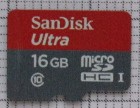 Sandisk Ultra 16GB redgray